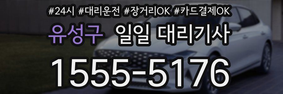 유성구 일일 대리기사