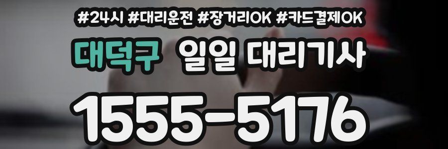 대덕구 일일 대리기사