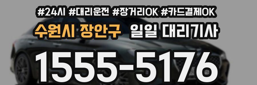 수원시 장안구 일일 대리기사