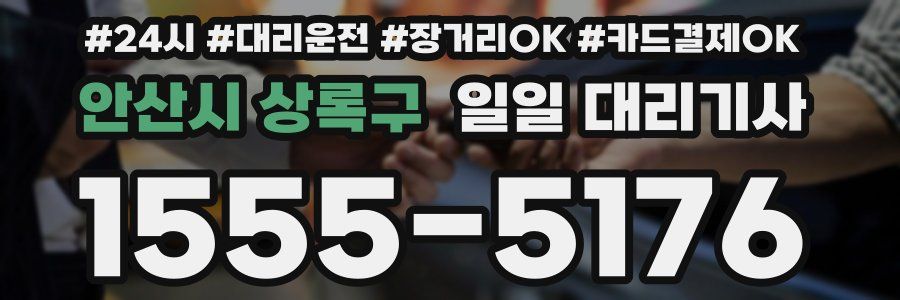 안산시 상록구 일일 대리기사