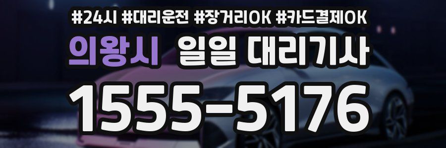 의왕시 일일 대리기사