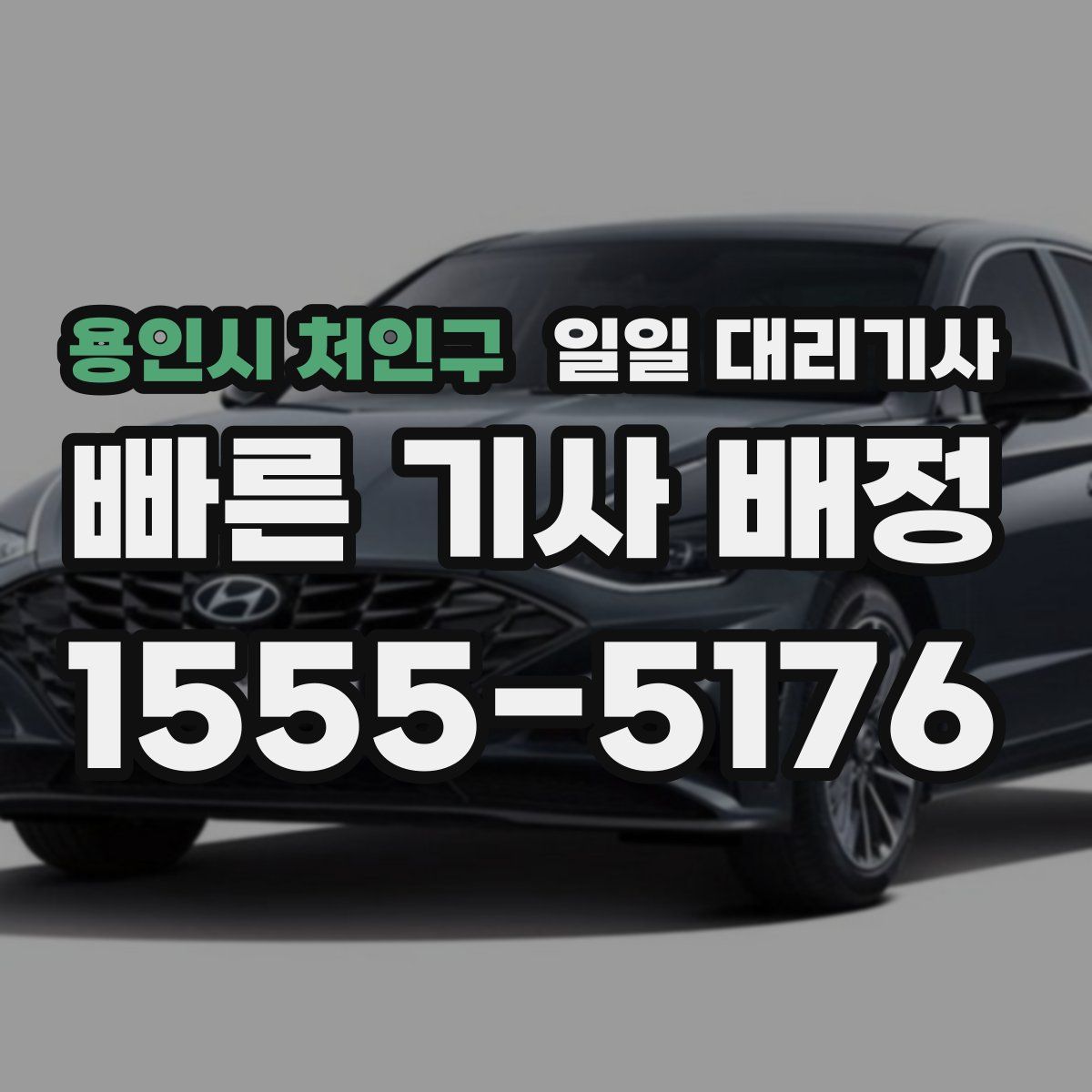 용인시 처인구 일일 대리기사