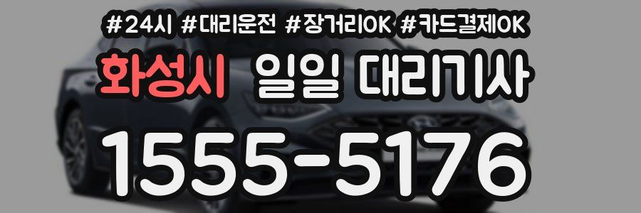 화성시 일일 대리기사