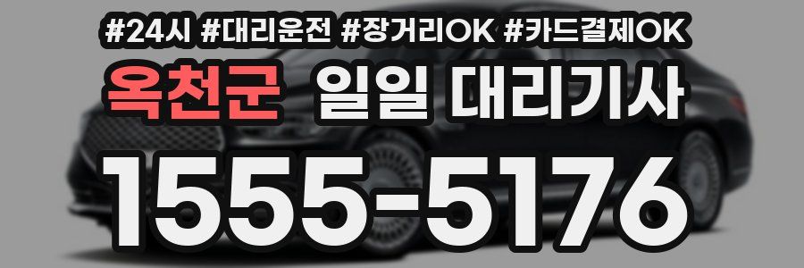 옥천군 일일 대리기사