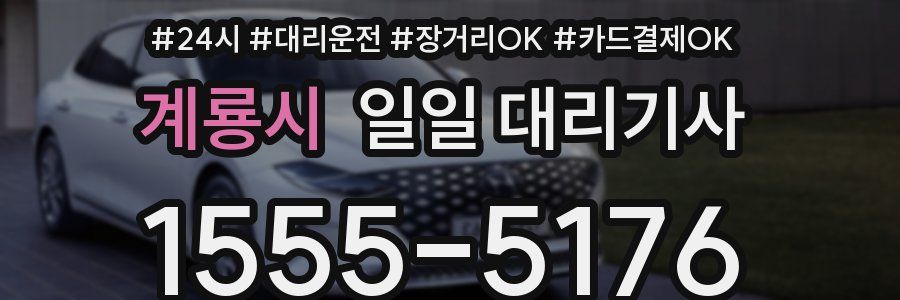 계룡시 일일 대리기사