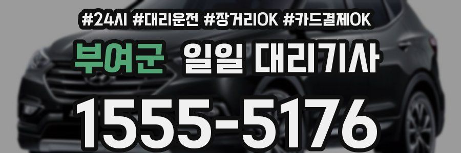 부여군 일일 대리기사