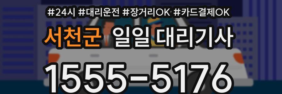 서천군 일일 대리기사