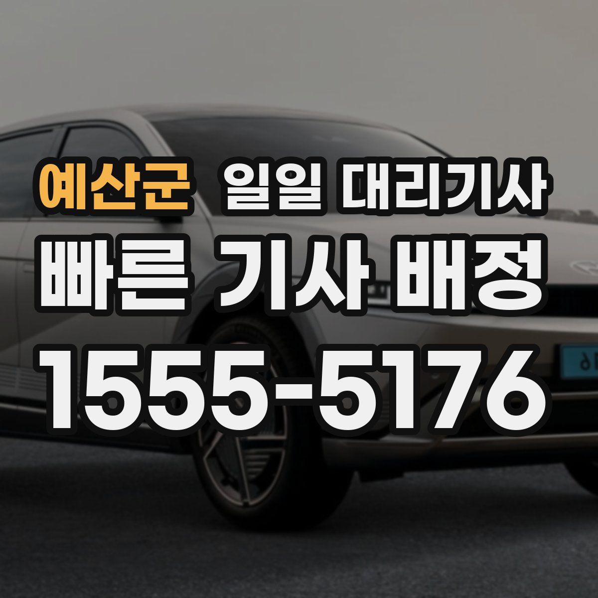 예산군 일일 대리기사
