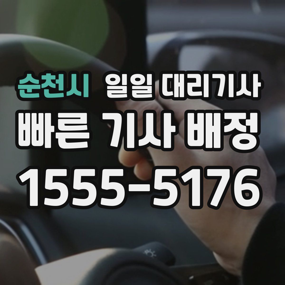 순천시 일일 대리기사