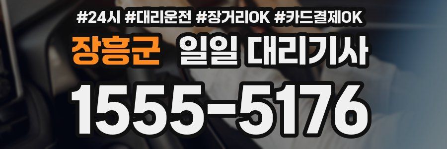 장흥군 일일 대리기사