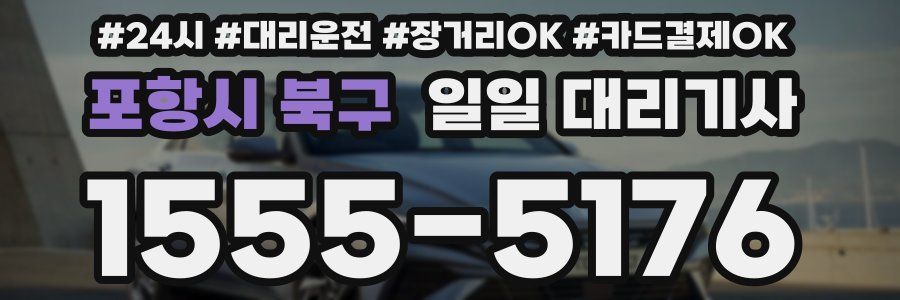 포항시 북구 일일 대리기사