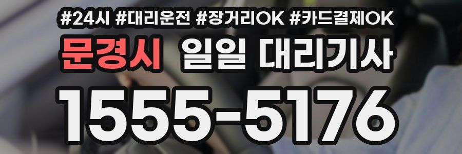 문경시 일일 대리기사