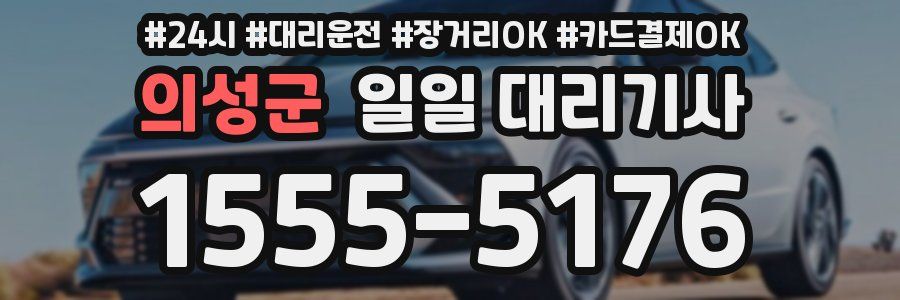 의성군 일일 대리기사