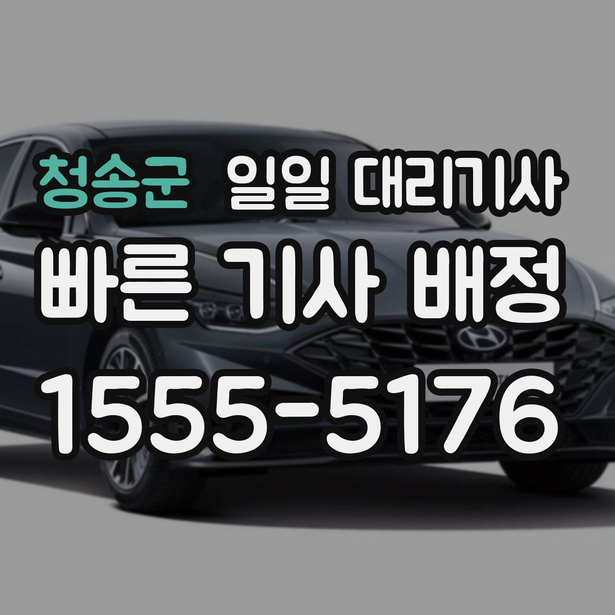 청송군 일일 대리기사