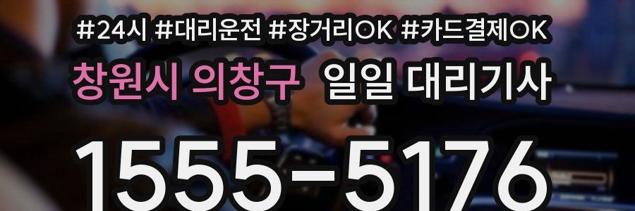 창원시 의창구 일일 대리기사