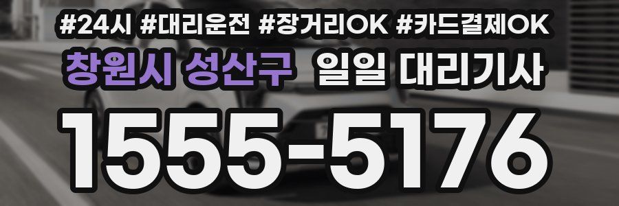 창원시 성산구 일일 대리기사