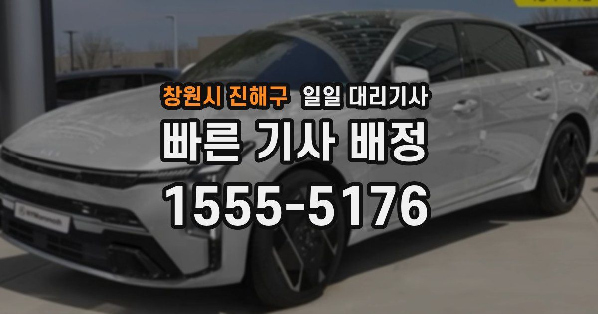 창원시 진해구 일일 대리기사