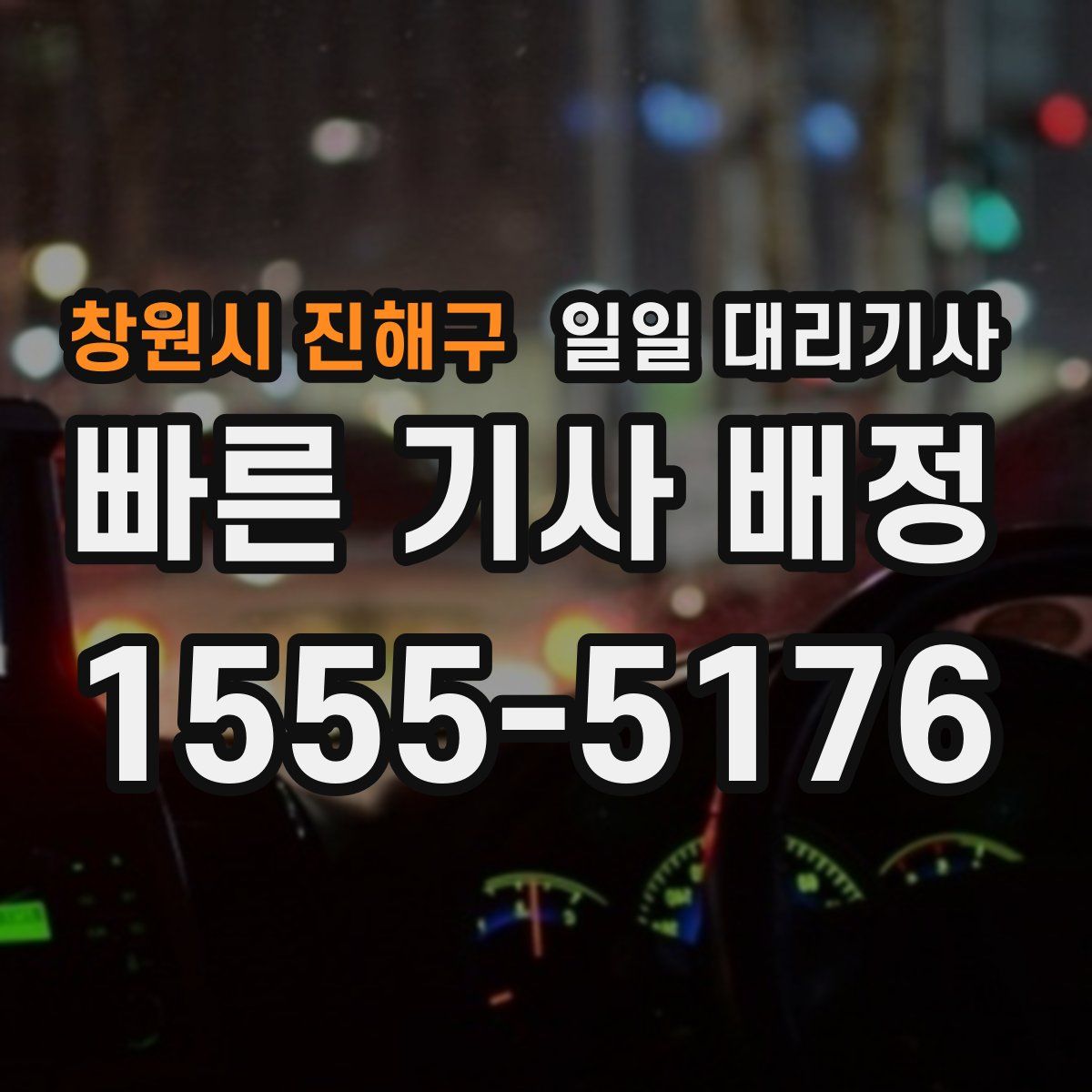 창원시 진해구 일일 대리기사