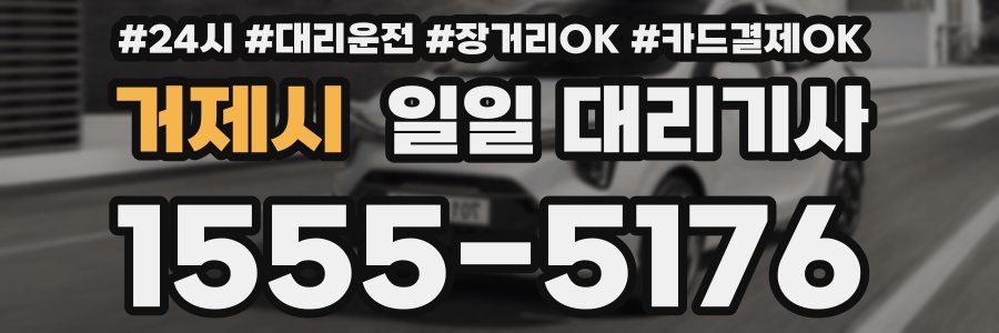거제시 일일 대리기사
