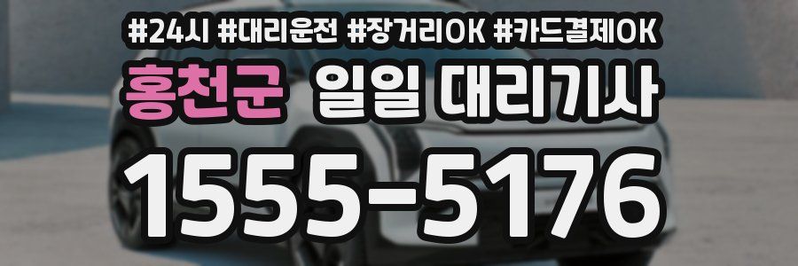 홍천군 일일 대리기사