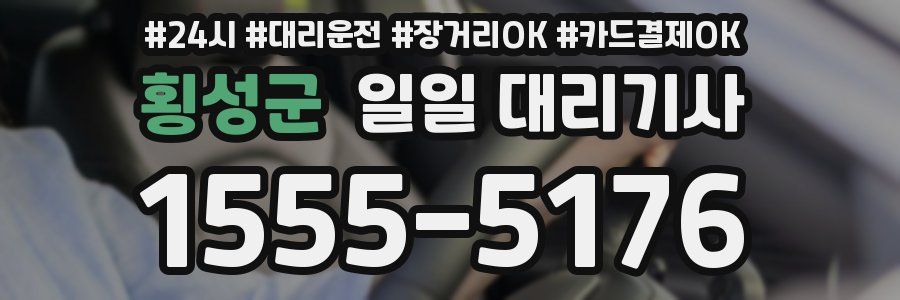 횡성군 일일 대리기사