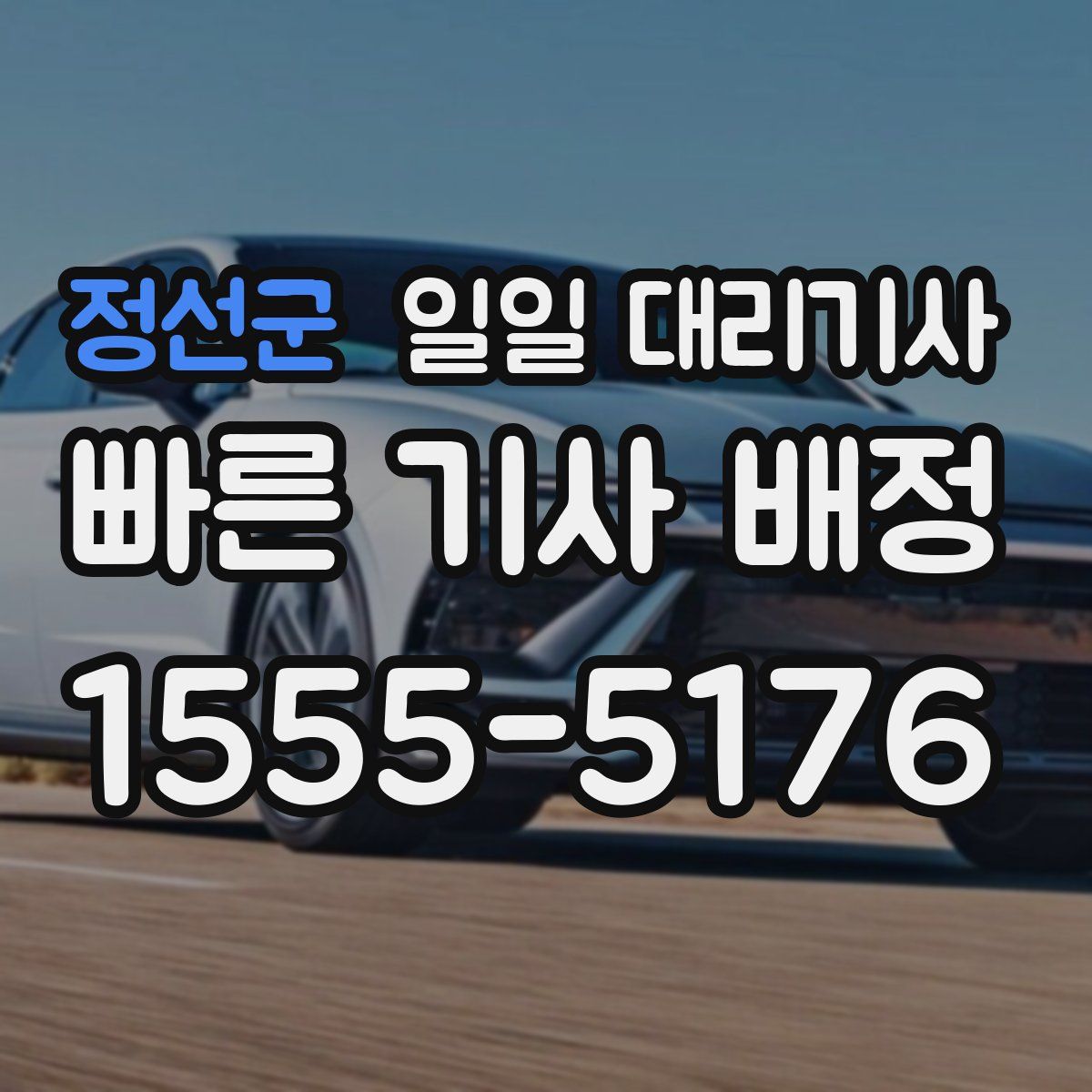 정선군 일일 대리기사