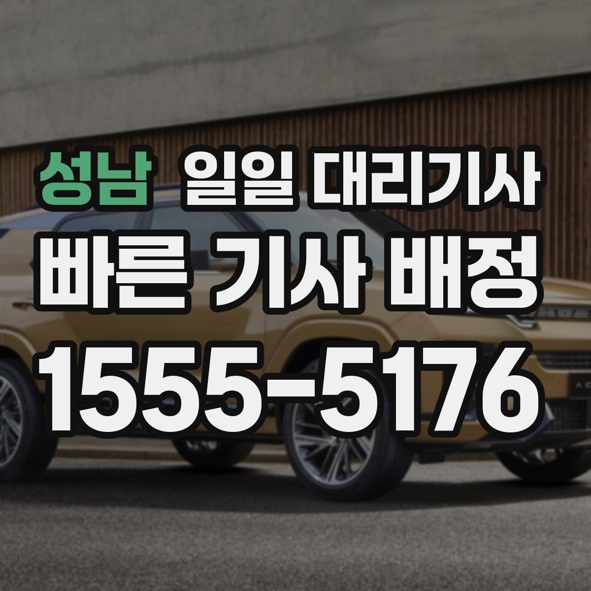 성남 일일 대리기사