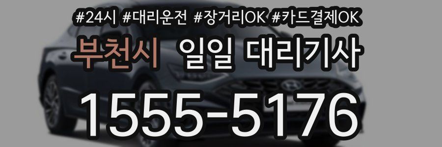 부천시 일일 대리기사