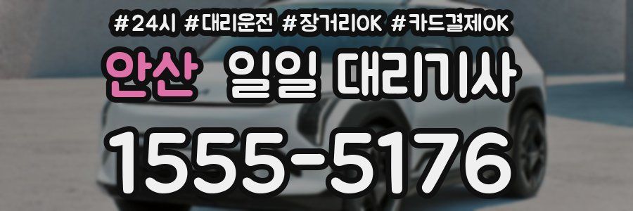 안산 일일 대리기사
