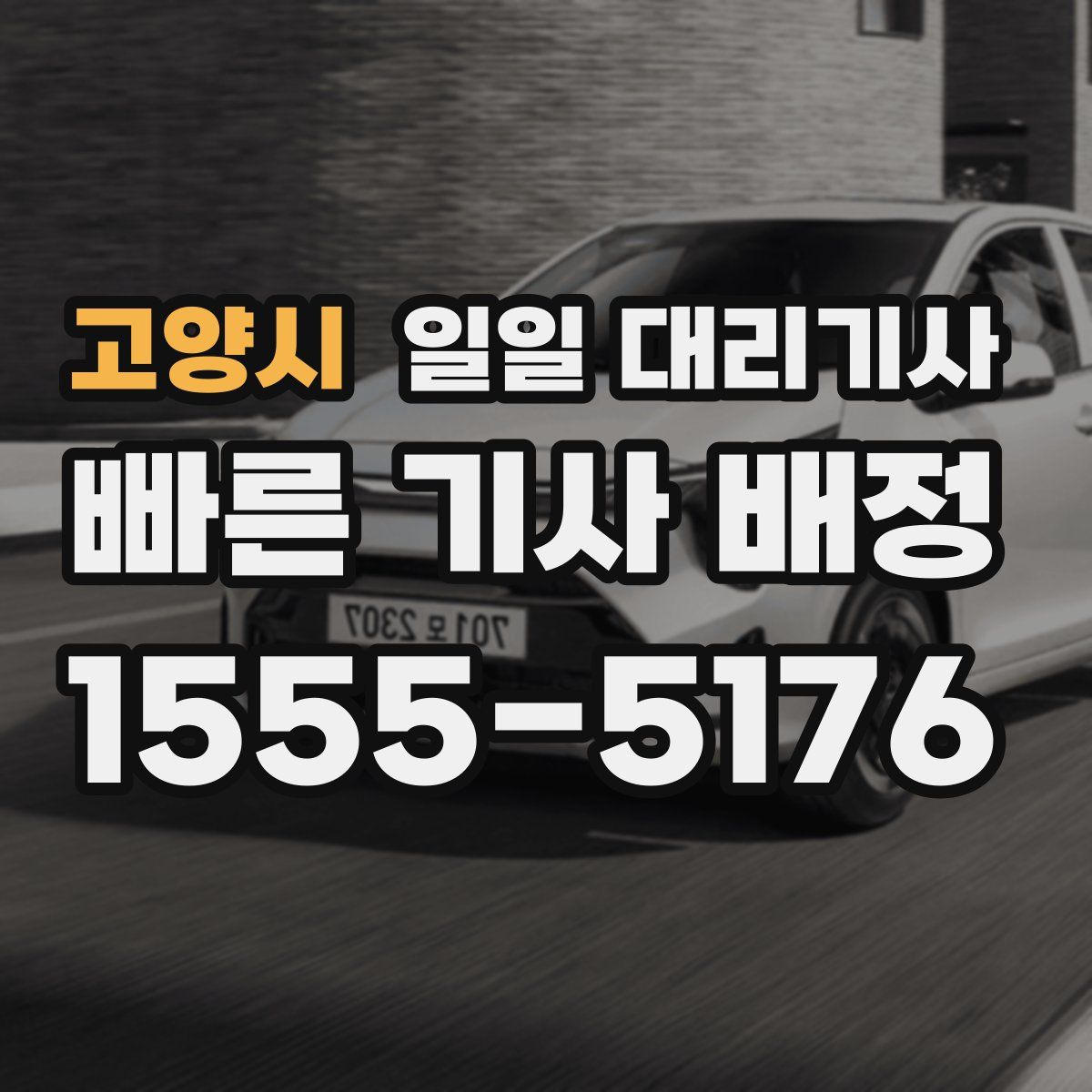고양시 일일 대리기사