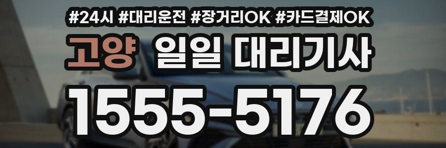 고양 일일 대리기사