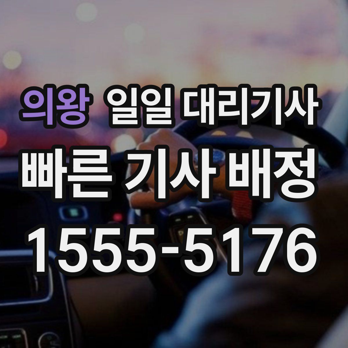 의왕 일일 대리기사