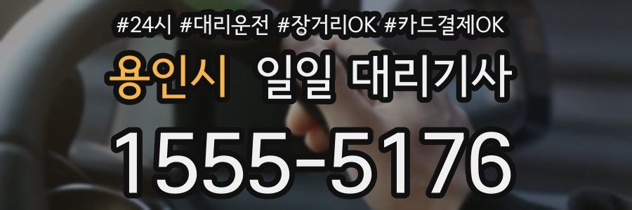 용인시 일일 대리기사