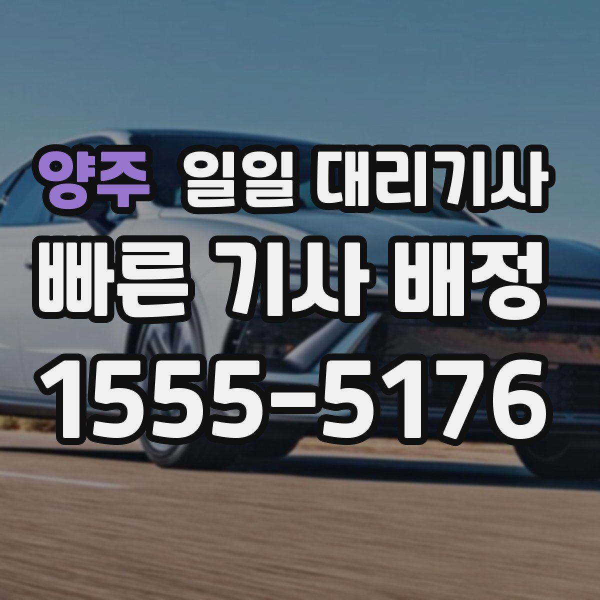양주 일일 대리기사