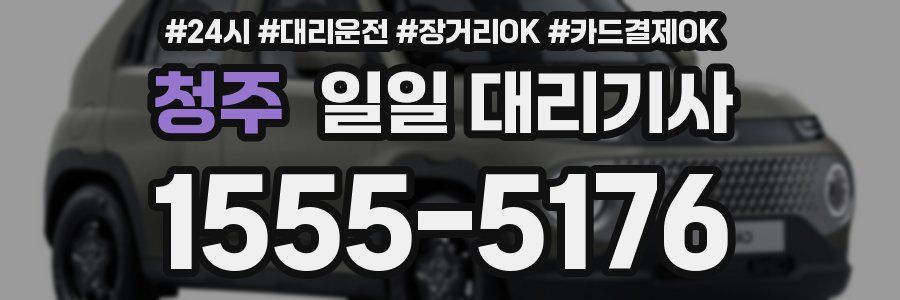 청주 일일 대리기사