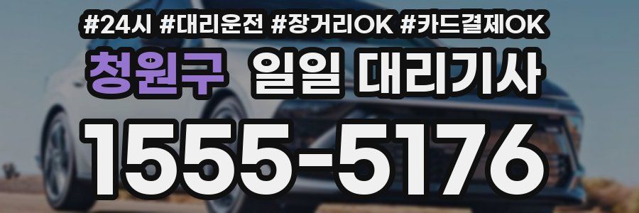 청원구 일일 대리기사