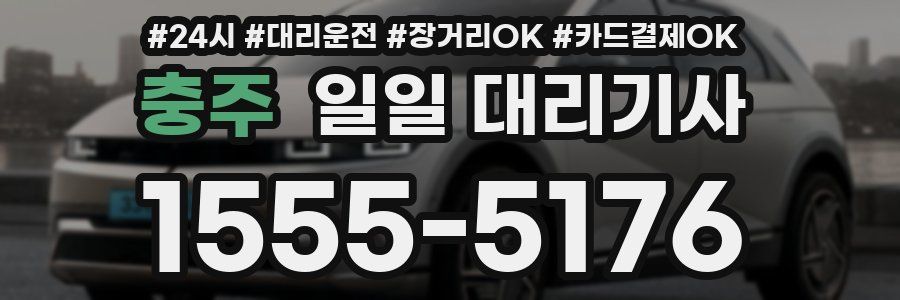 충주 일일 대리기사