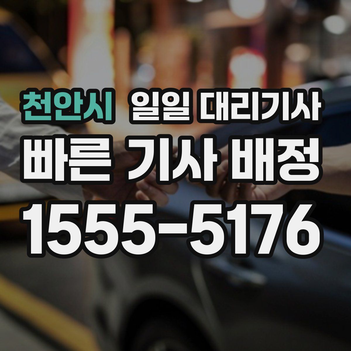 천안시 일일 대리기사