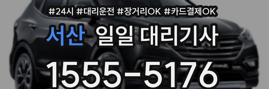 서산 일일 대리기사