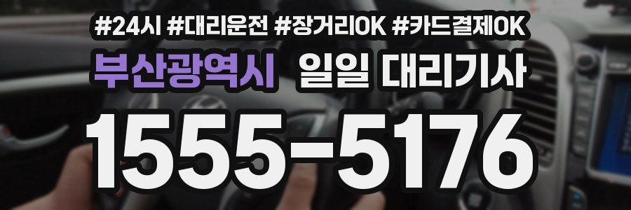 부산광역시 일일 대리기사