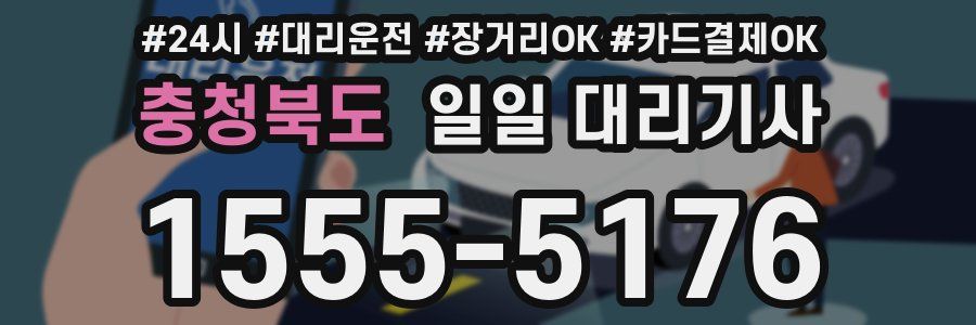 충청북도 일일 대리기사