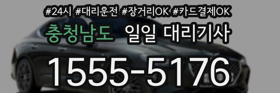 충청남도 일일 대리기사