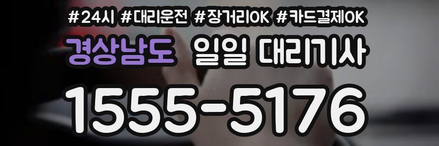 경상남도 일일 대리기사