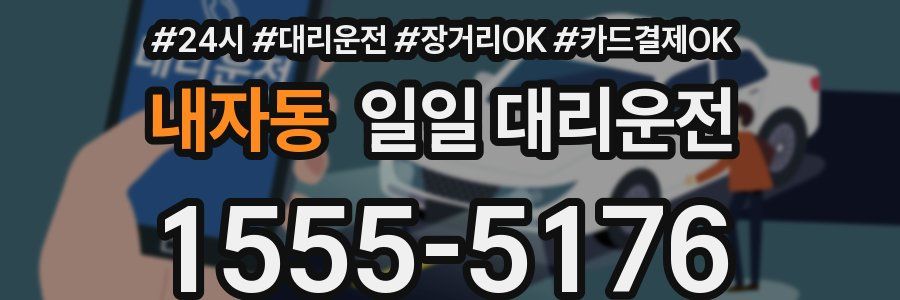 내자동 일일 대리운전