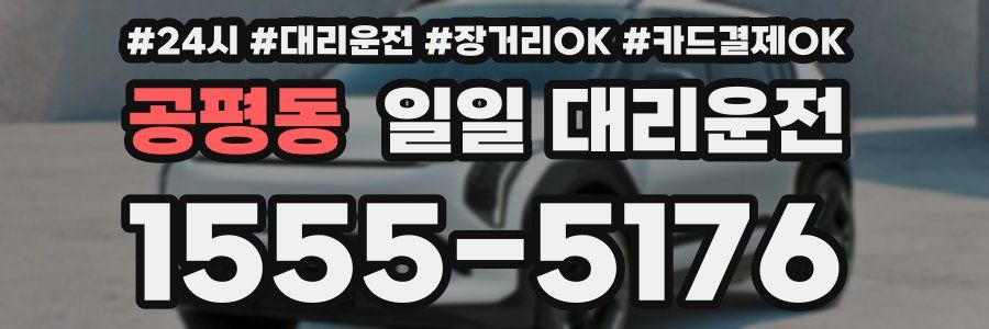 공평동 일일 대리운전