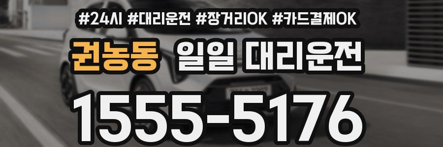 권농동 일일 대리운전