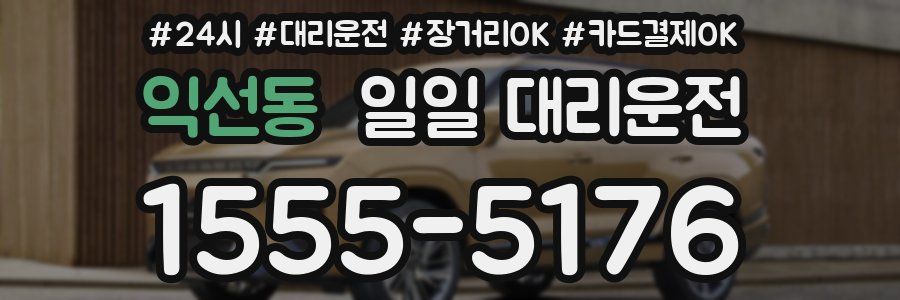 익선동 일일 대리운전