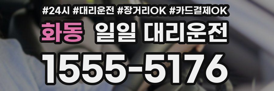 화동 일일 대리운전