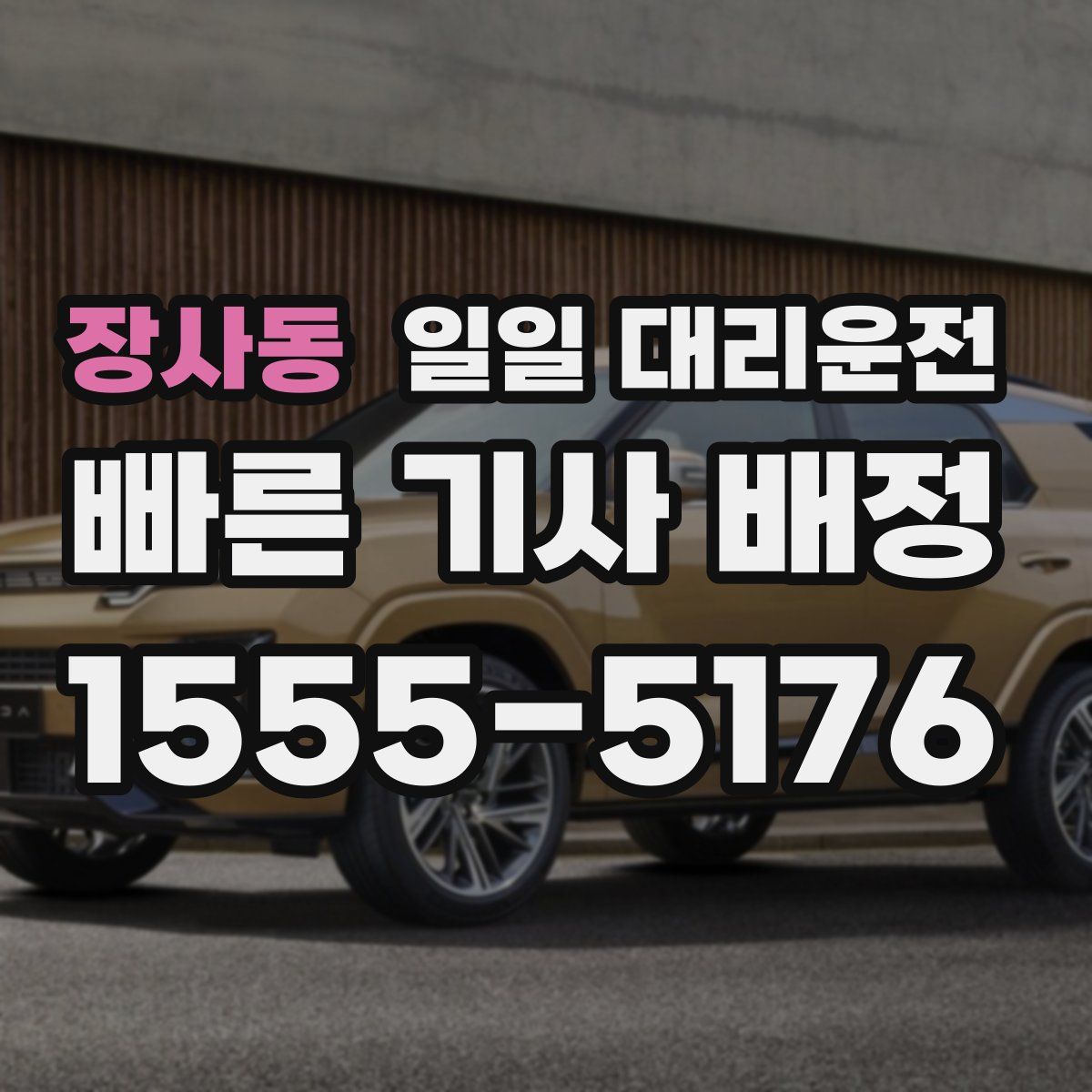 장사동 일일 대리운전