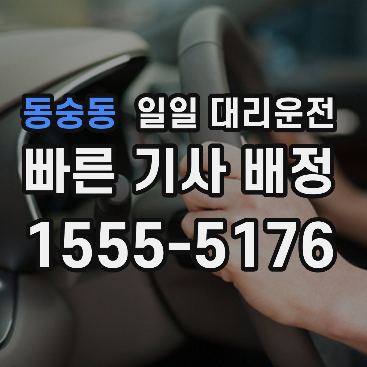 동숭동 일일 대리운전